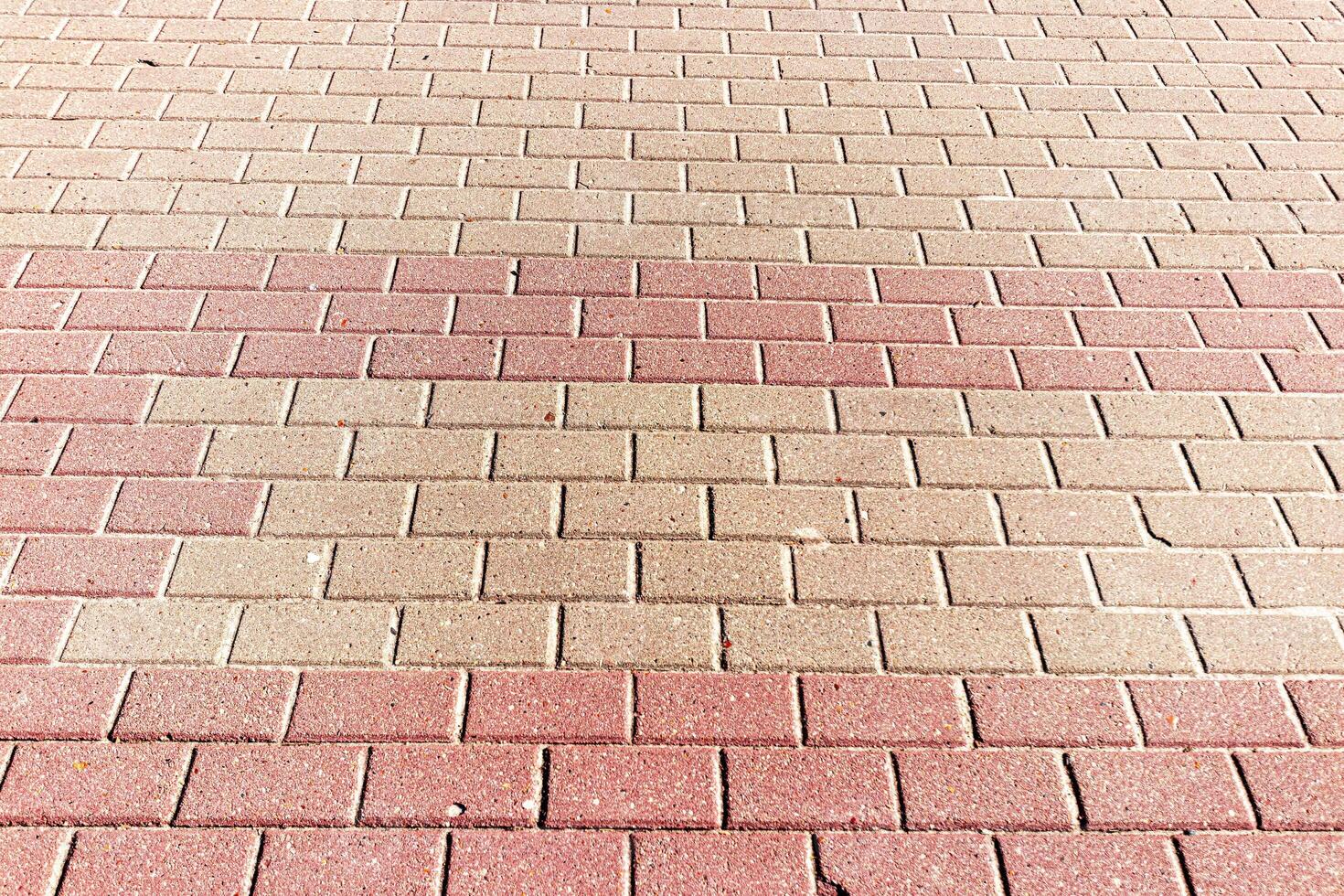 Texture of a paving stone road. Abstract background for design. photo