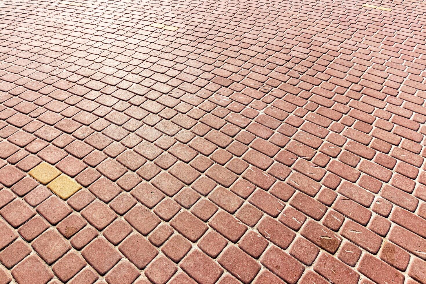Texture of a paving stone road. Abstract background for design. photo