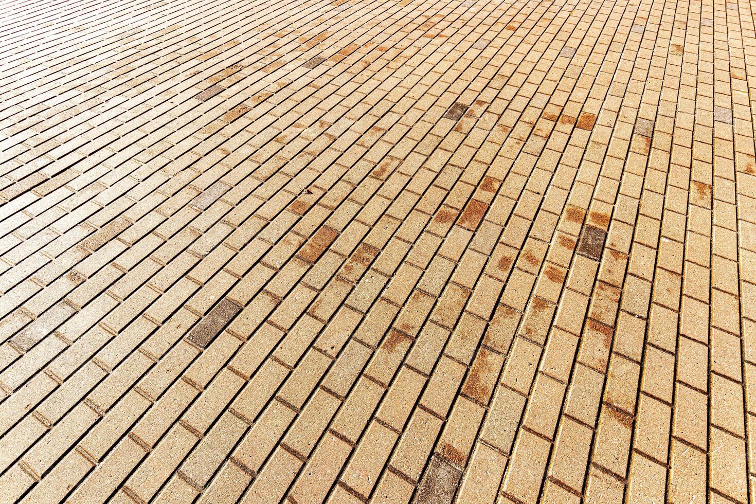 Texture of a paving stone road. Abstract background for design. photo