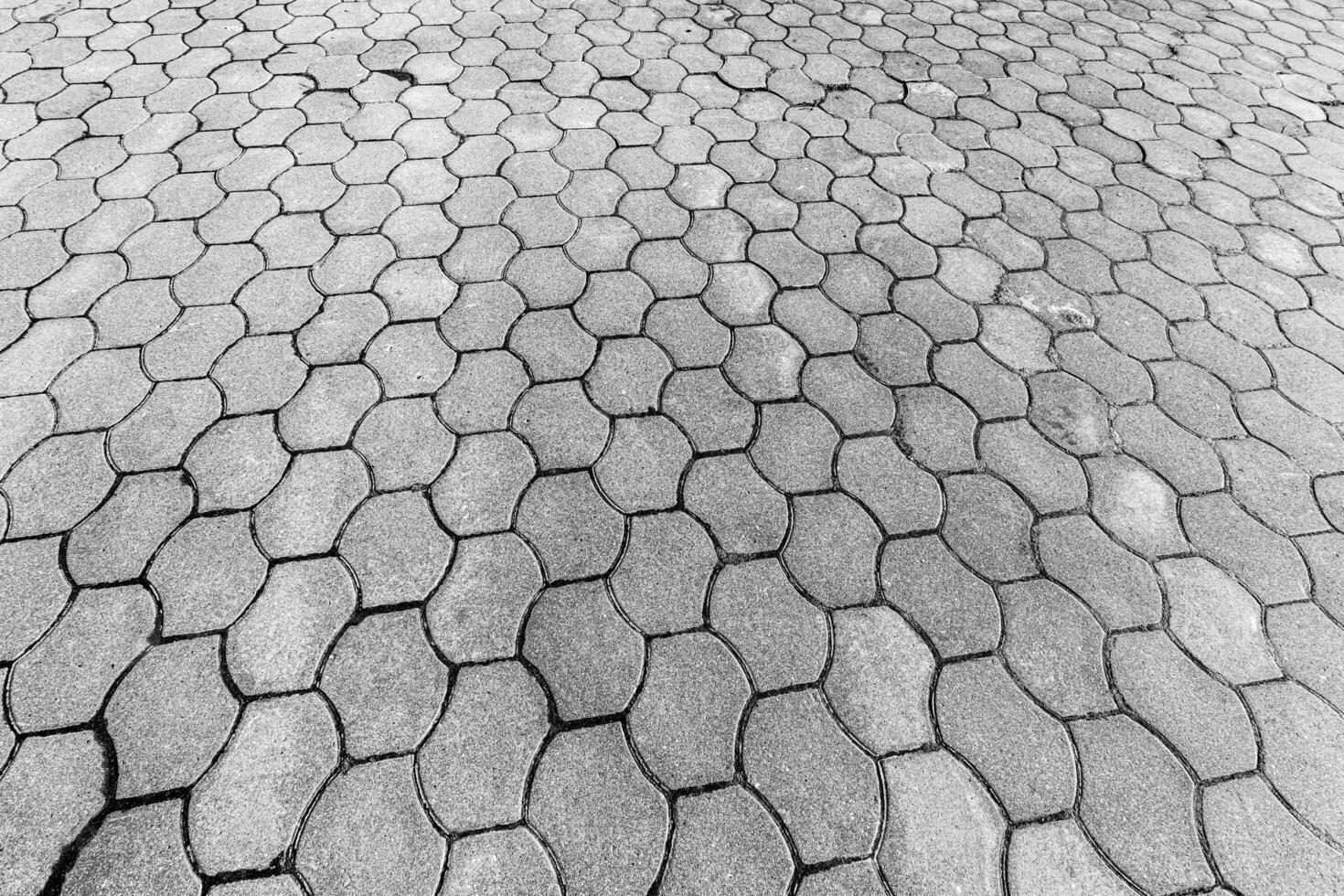 Texture of a paving stone road. Abstract background for design. photo