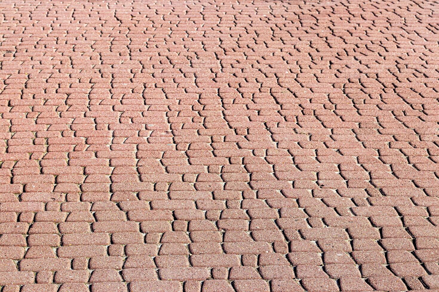 Texture of a paving stone road. Abstract background for design. photo