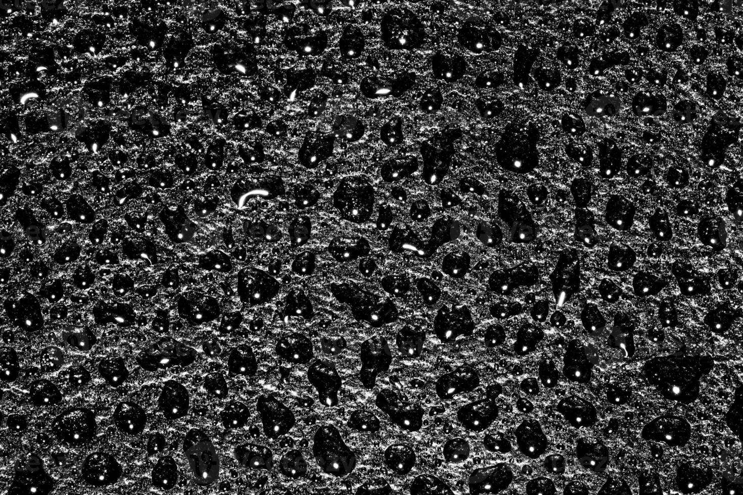 Macro water drops texture. photo