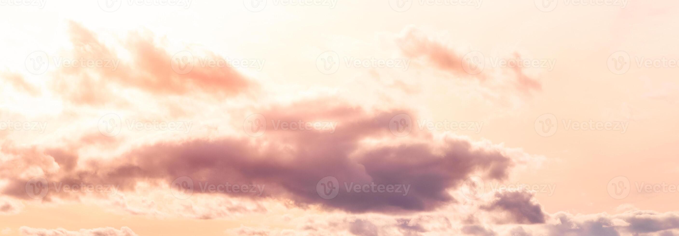 Cloudy sky background. photo