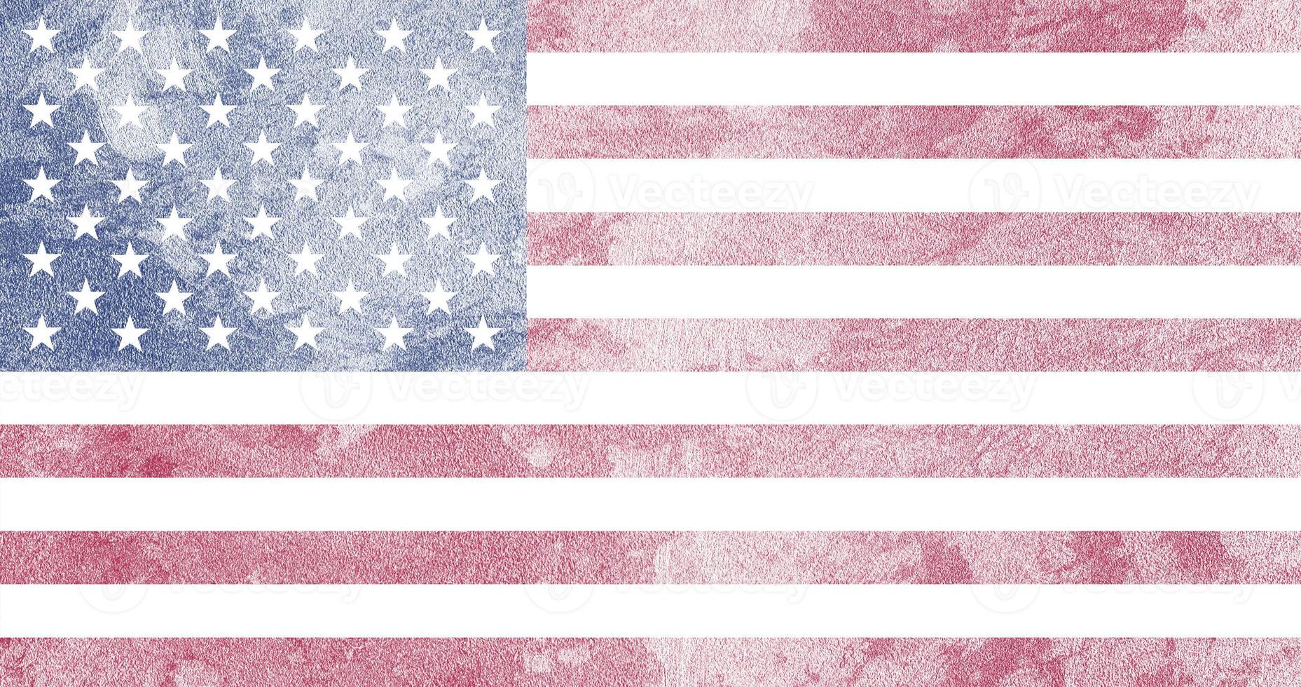 USA flag abstract background. photo