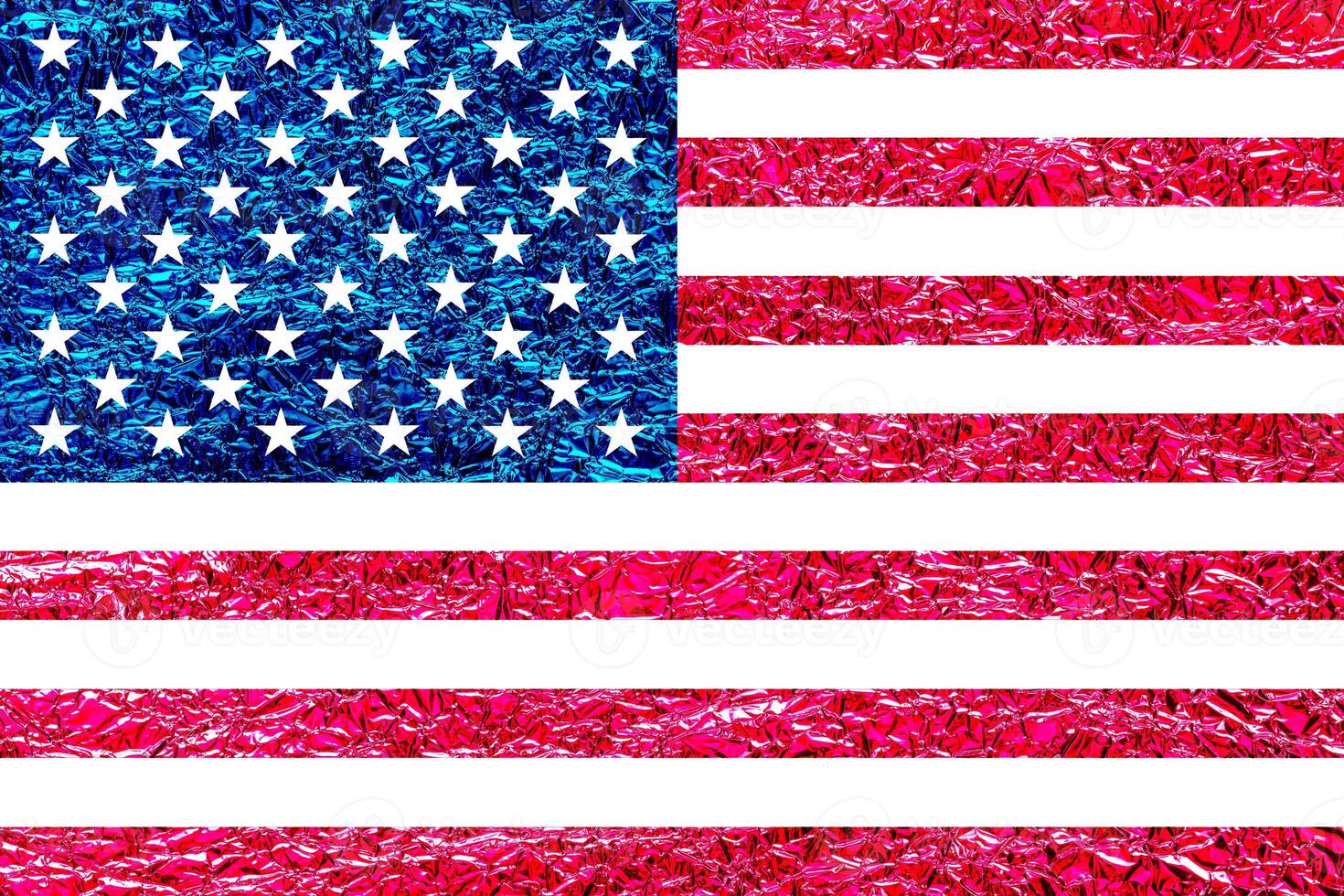 USA flag abstract background. photo
