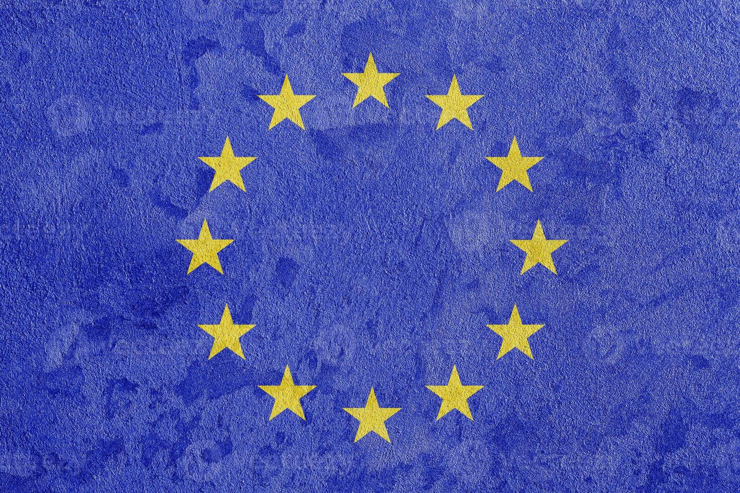 europeo Unión bandera resumen antecedentes. foto