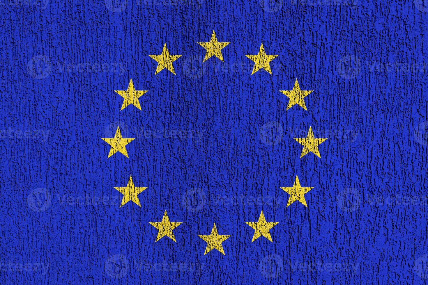 europeo Unión bandera resumen antecedentes. foto