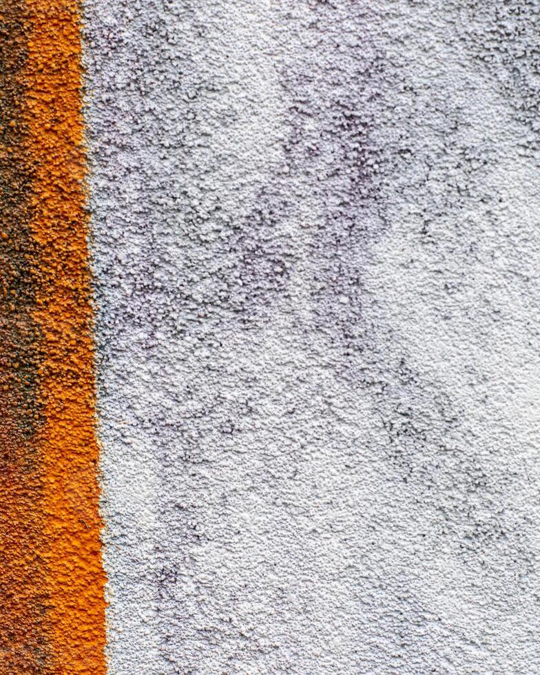 Fragment of colored graffiti painted on a wall. photo
