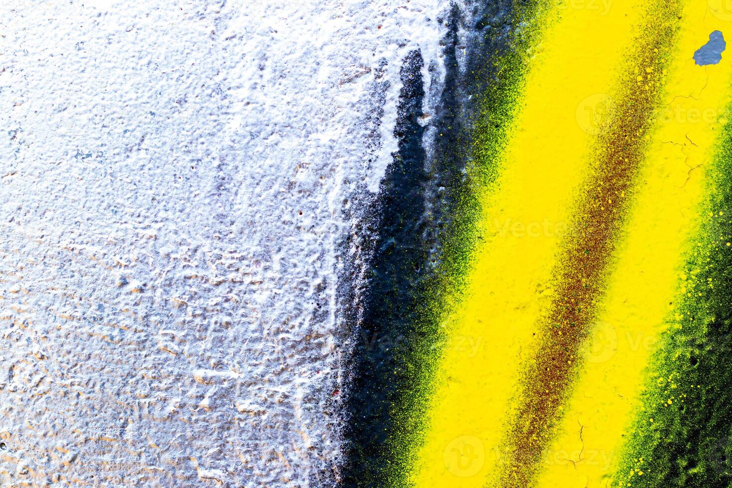 Fragment of colorful graffiti background. photo