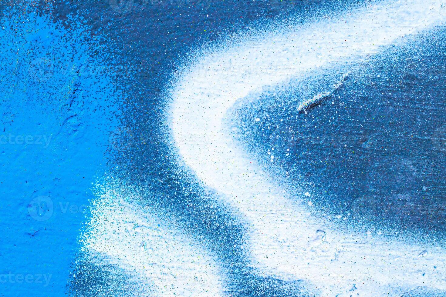 Fragment of colorful graffiti background. photo