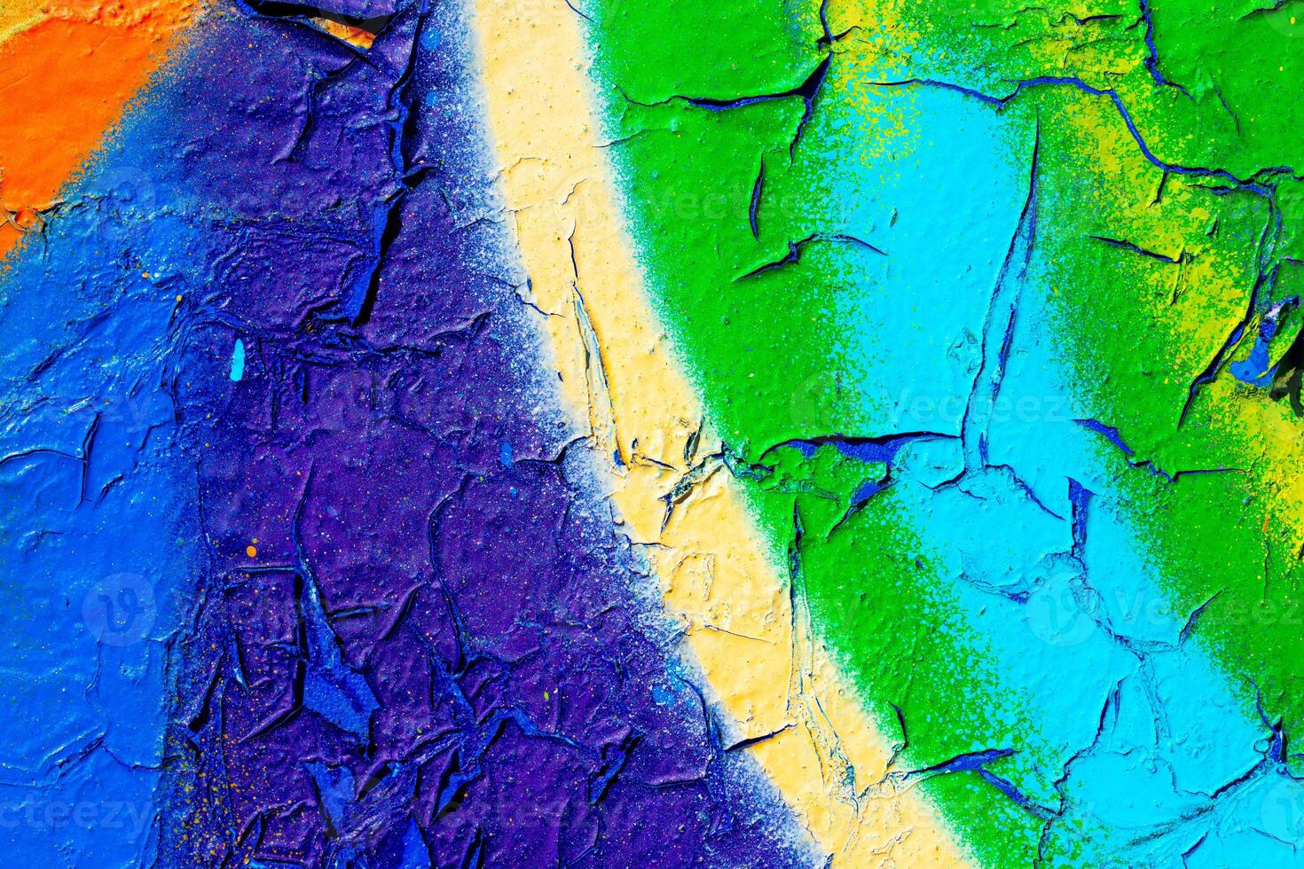 Fragment of colorful graffiti background. photo