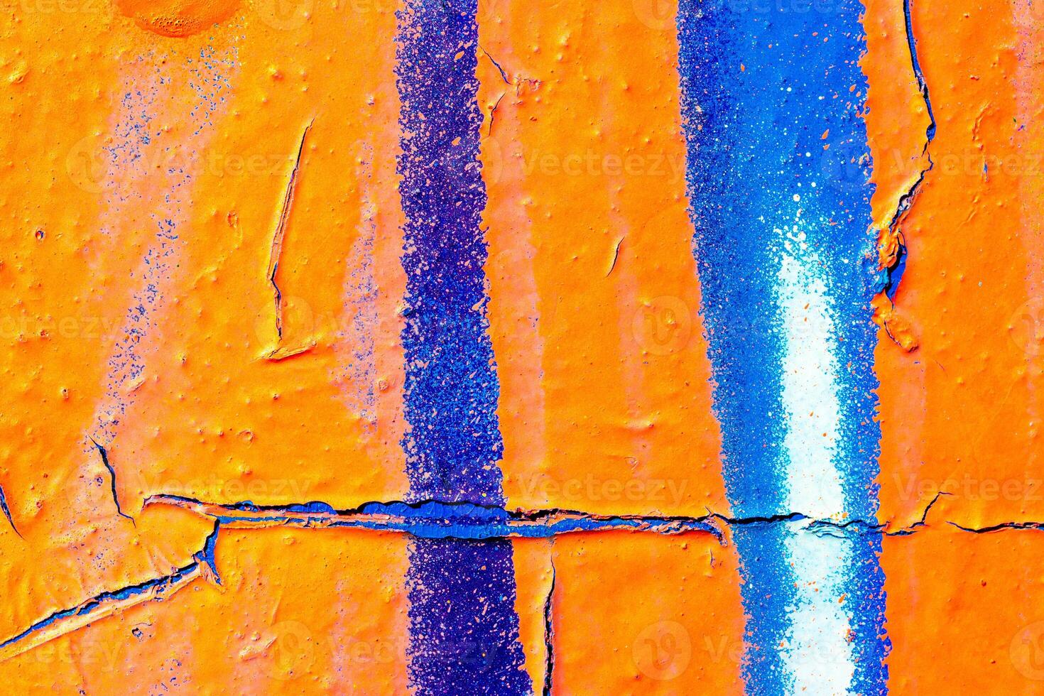 Fragment of colorful graffiti background. photo
