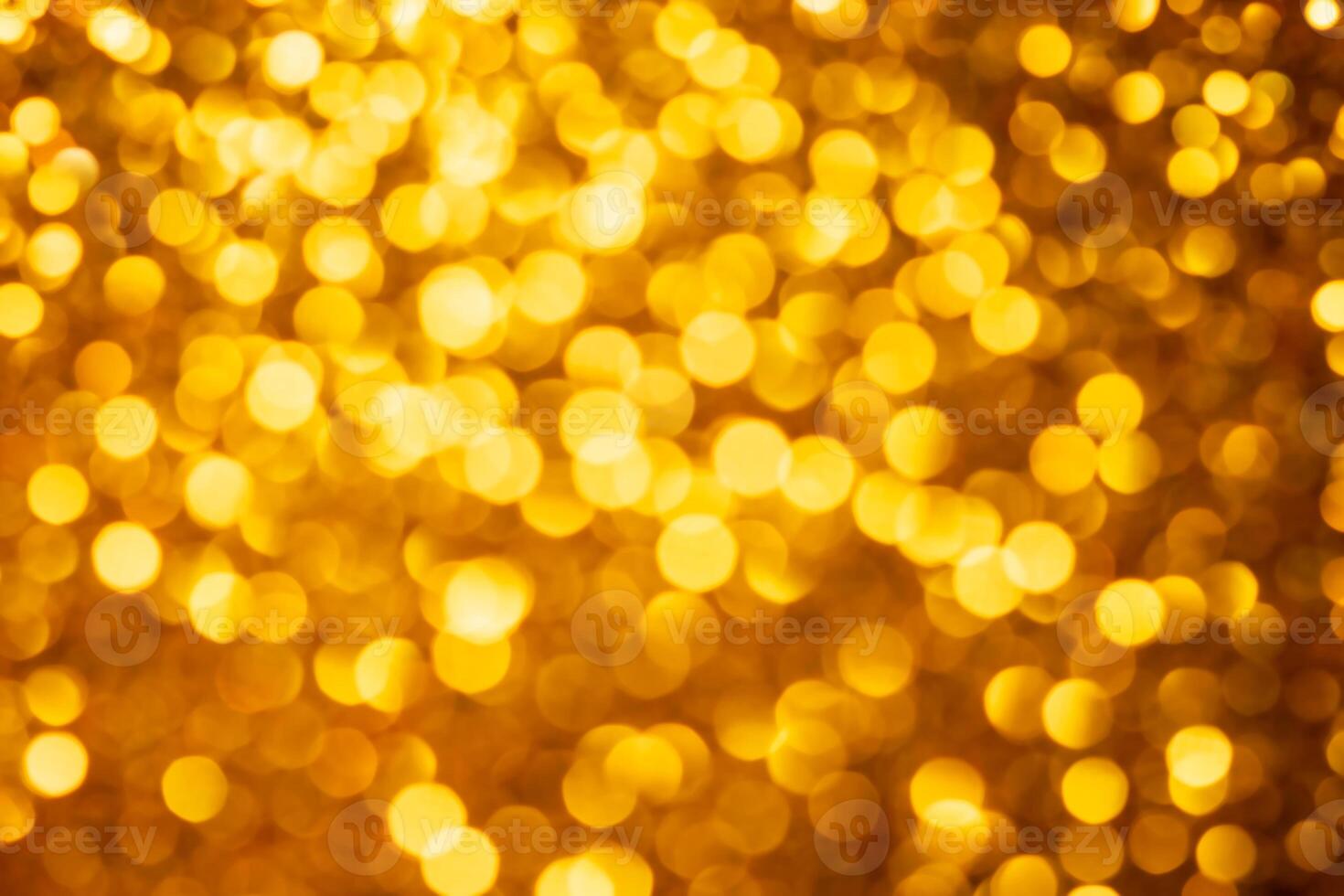 Golden lights abstract bokeh backdrop. Chrismas lights bokeh. photo