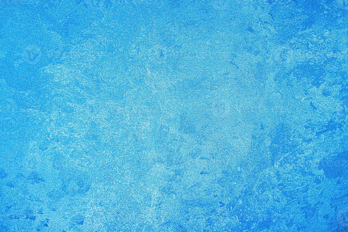 Texture of blue decorative plaster or concrete. Abstract grunge background. photo