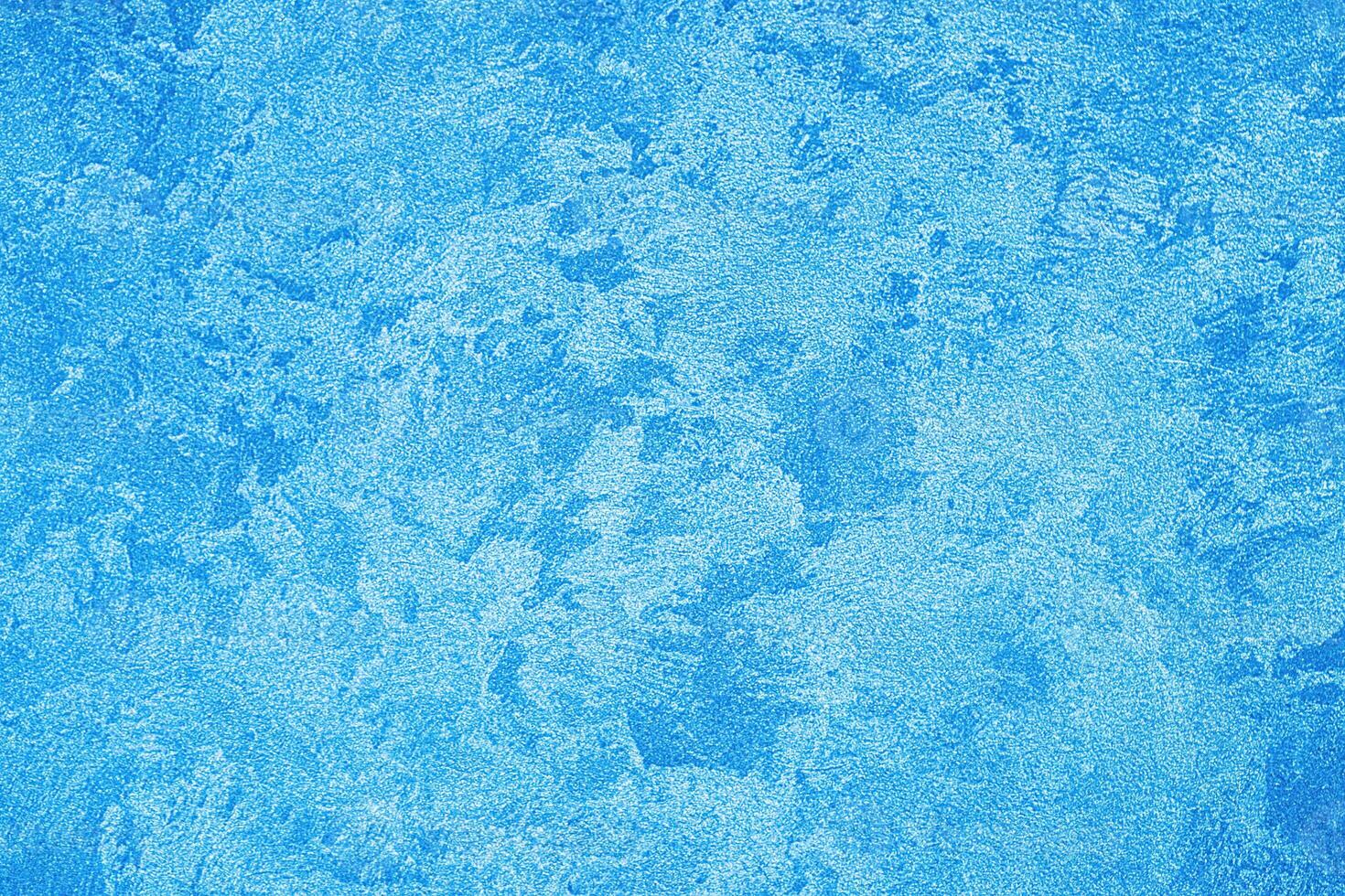 Texture of blue decorative plaster or concrete. Abstract grunge background. photo