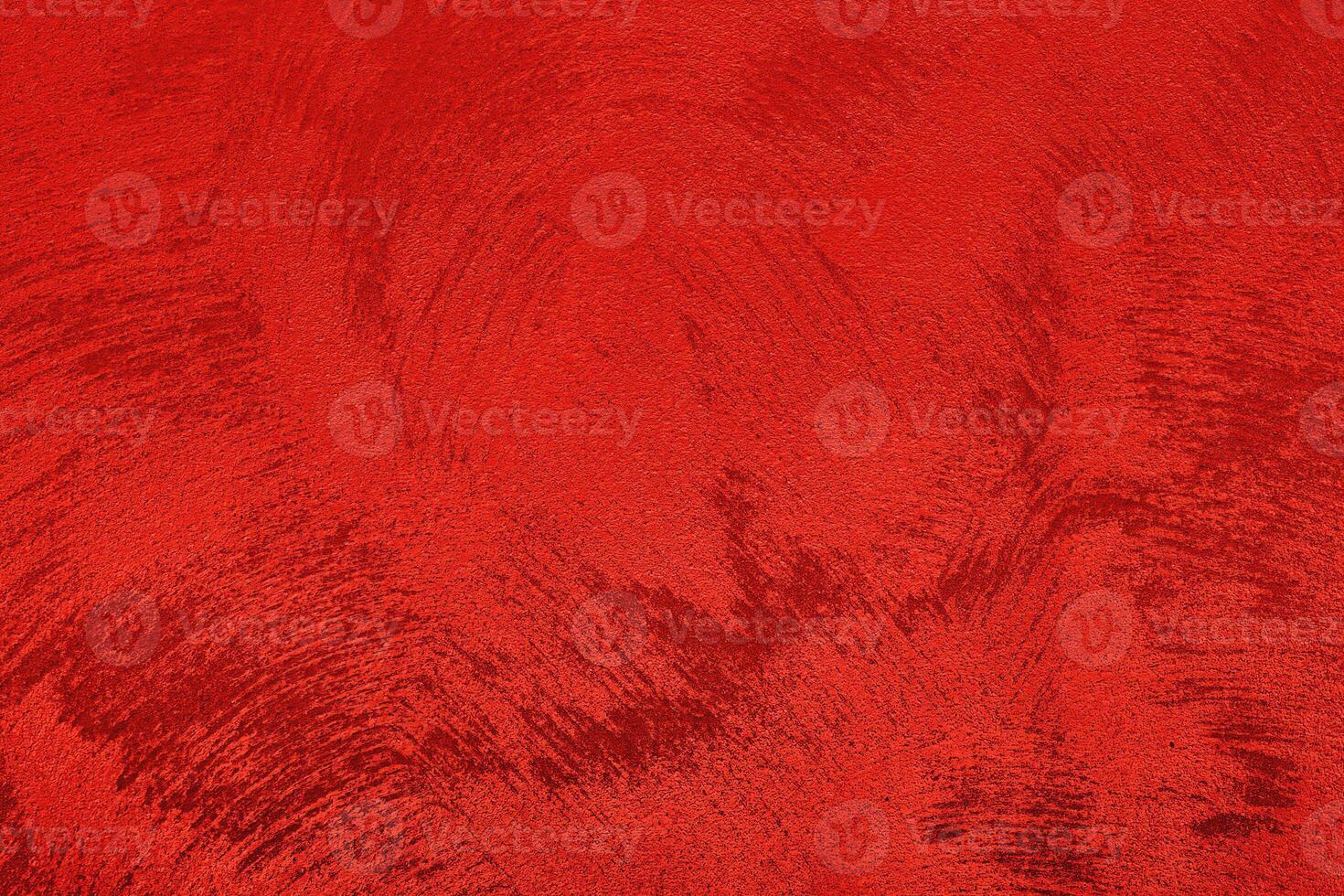 Texture of red decorative plaster or concrete. Abstract grunge background. photo
