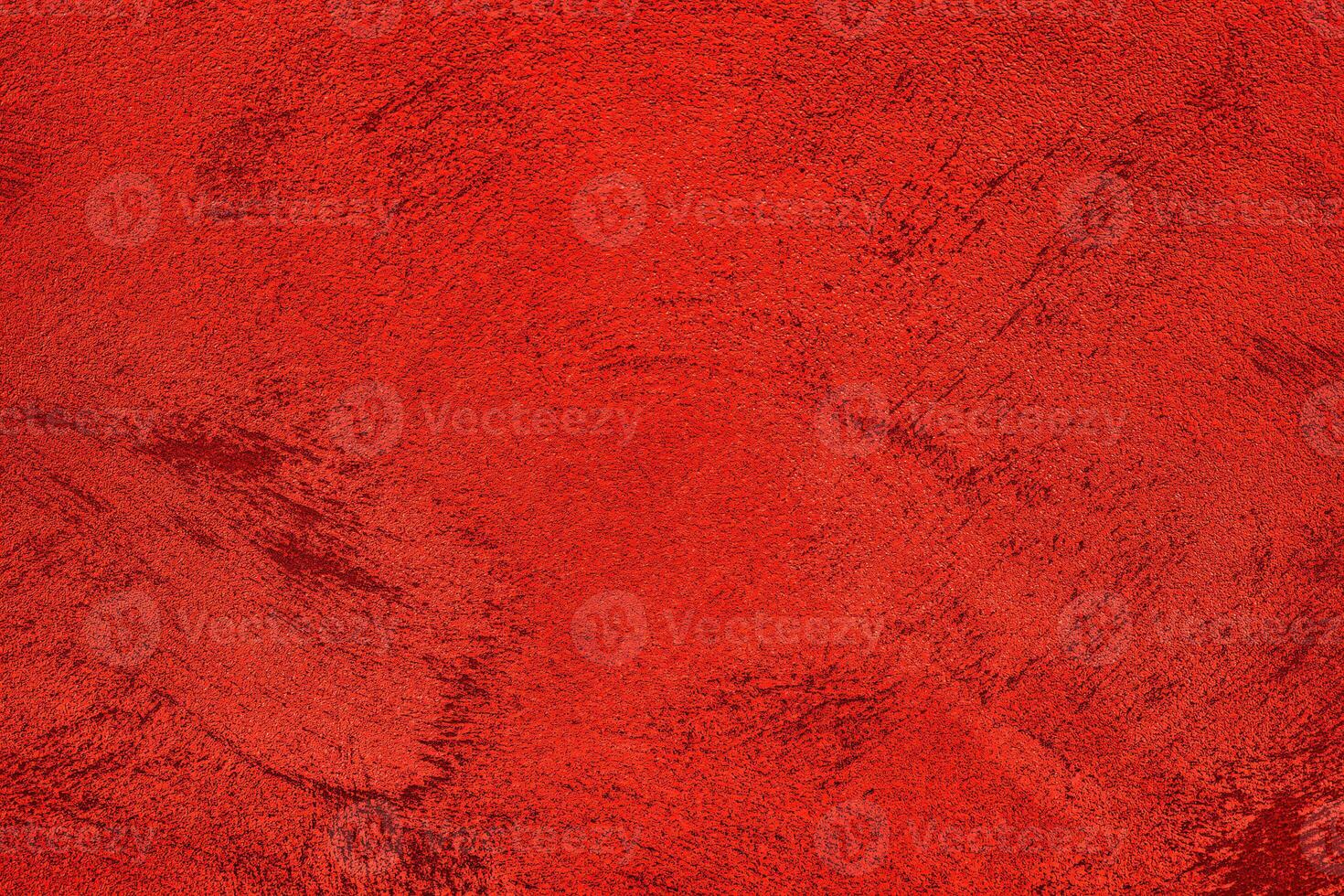 Texture of red decorative plaster or concrete. Abstract grunge background. photo