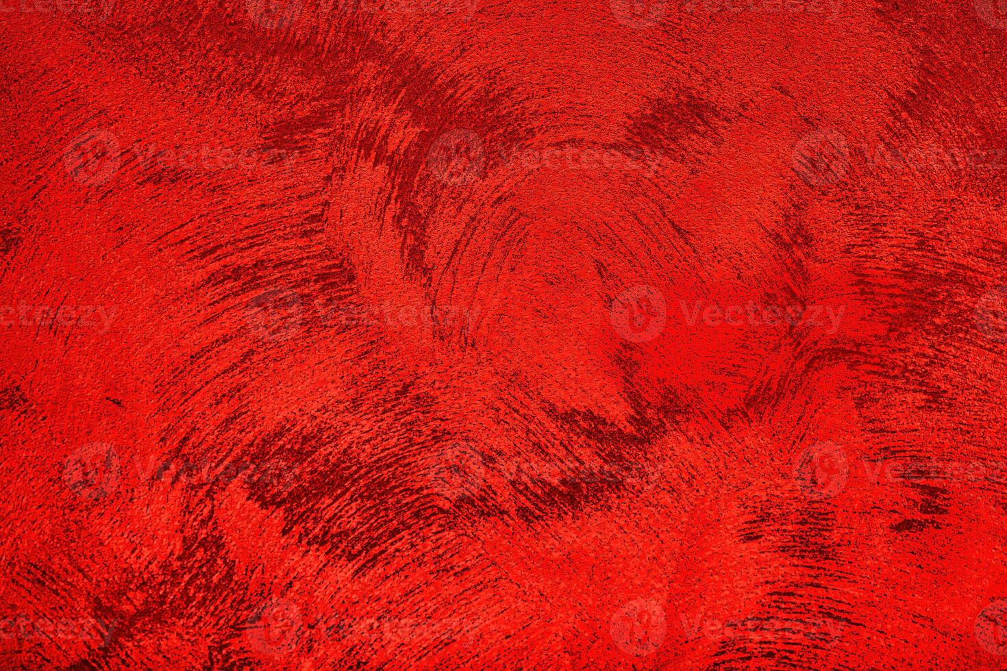 Texture of red decorative plaster or concrete. Abstract grunge background. photo