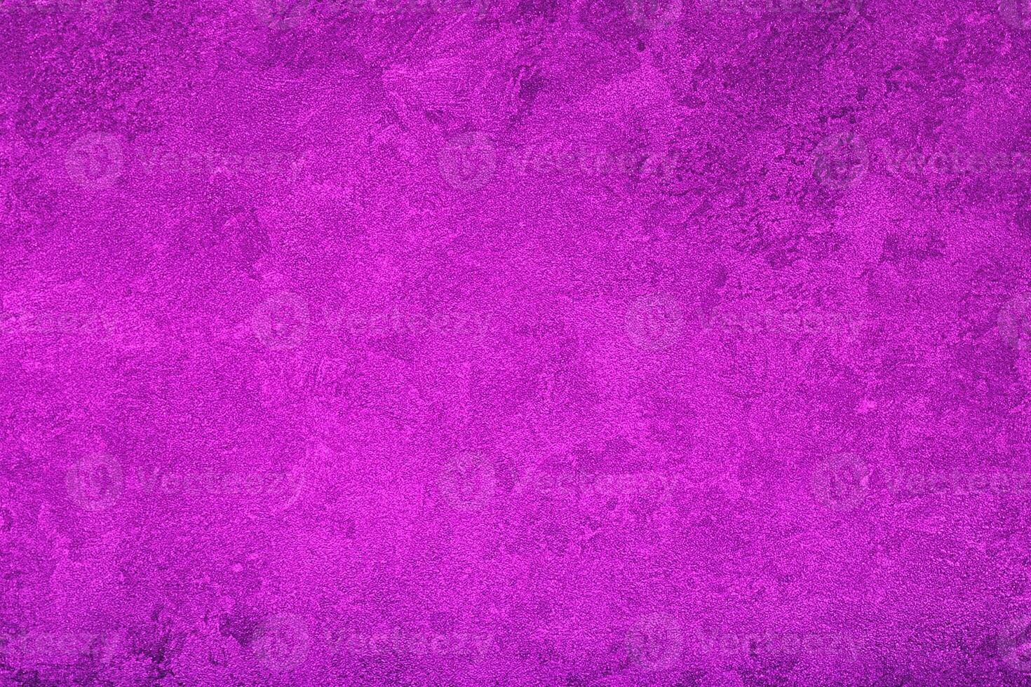 Texture of purple decorative plaster or concrete. Abstract grunge background. photo
