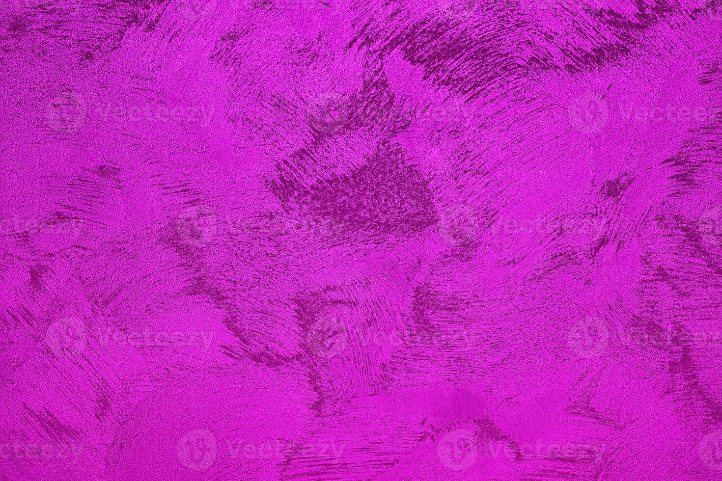 Texture of purple decorative plaster or concrete. Abstract grunge background. photo