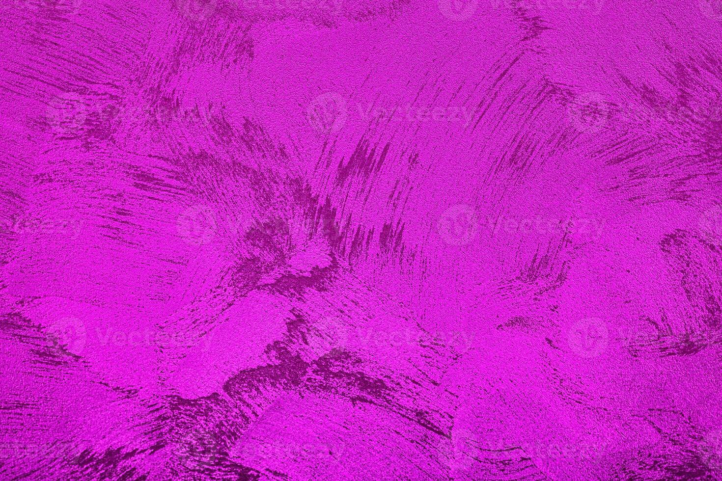 Texture of purple decorative plaster or concrete. Abstract grunge background. photo