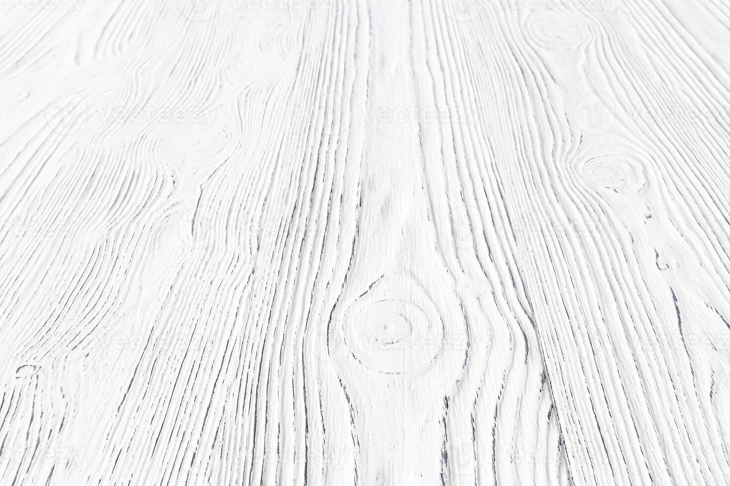 White wooden surface texture. Mockup for design. photo