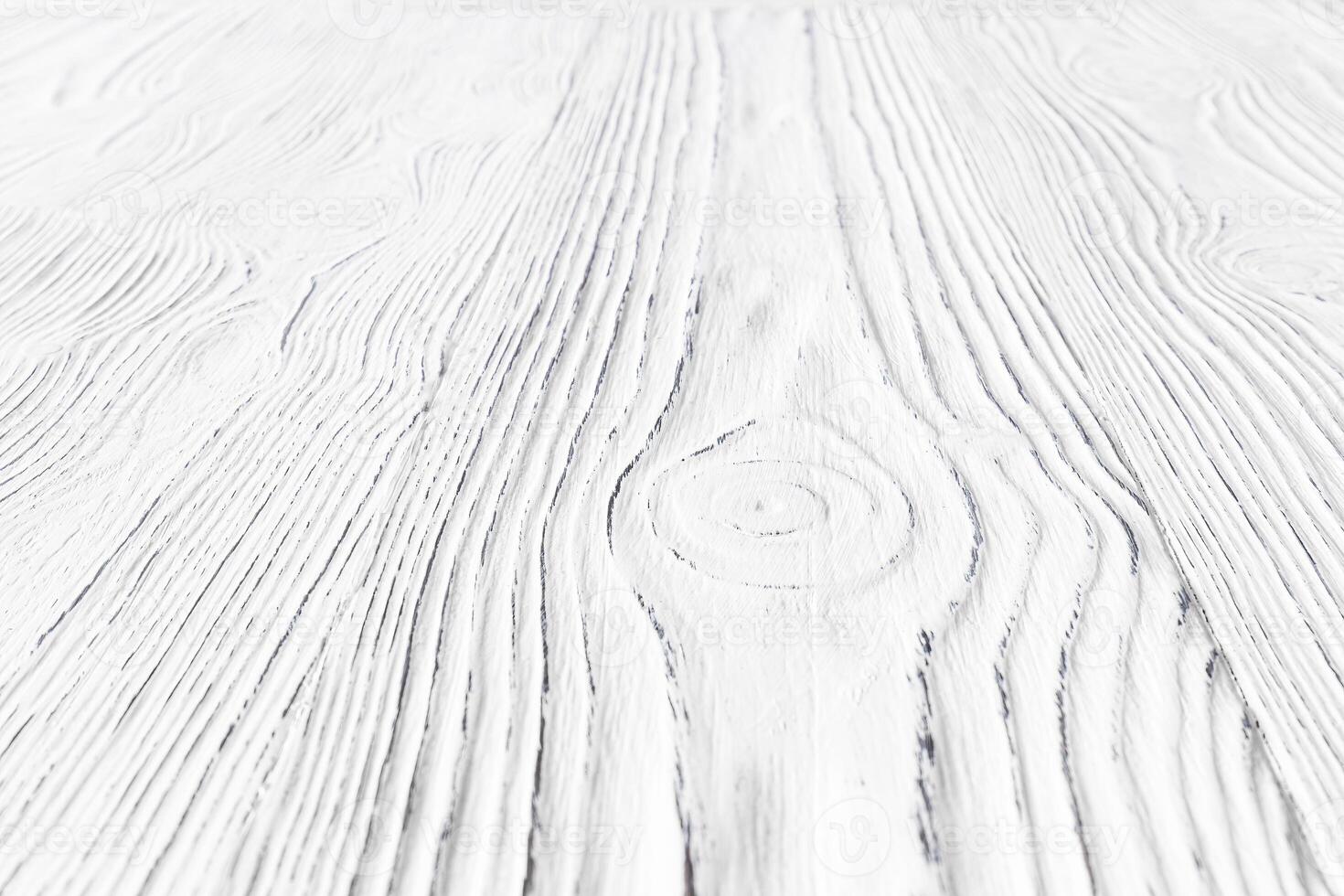 White wooden surface texture. Mockup for design. photo
