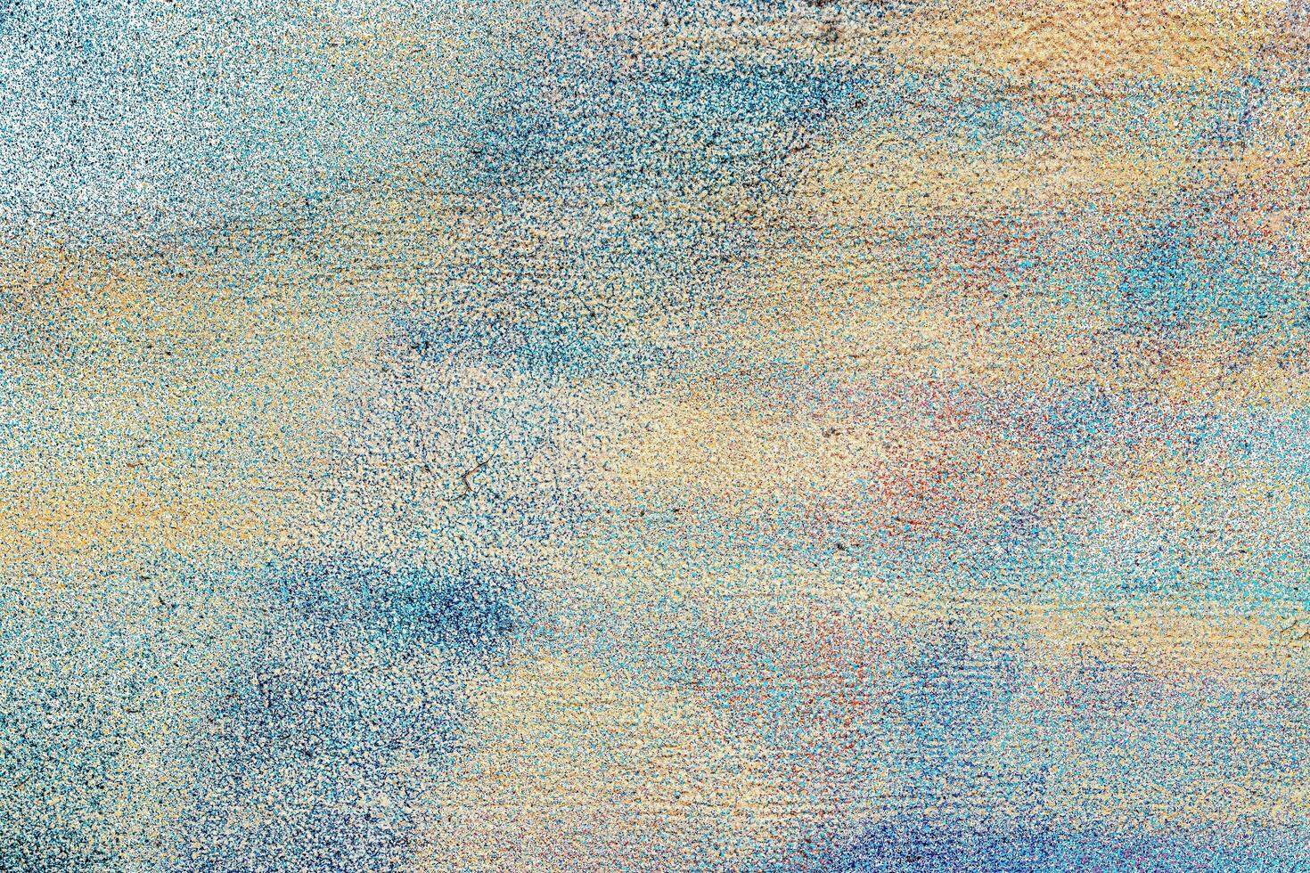 A fragment of colorful graffiti painted on a wall. Abstract urban background. photo