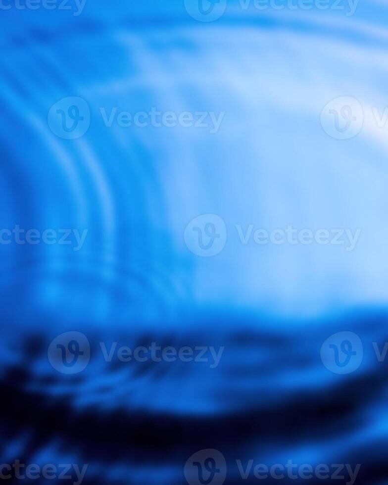 Splashes of water and blurry waves. photo