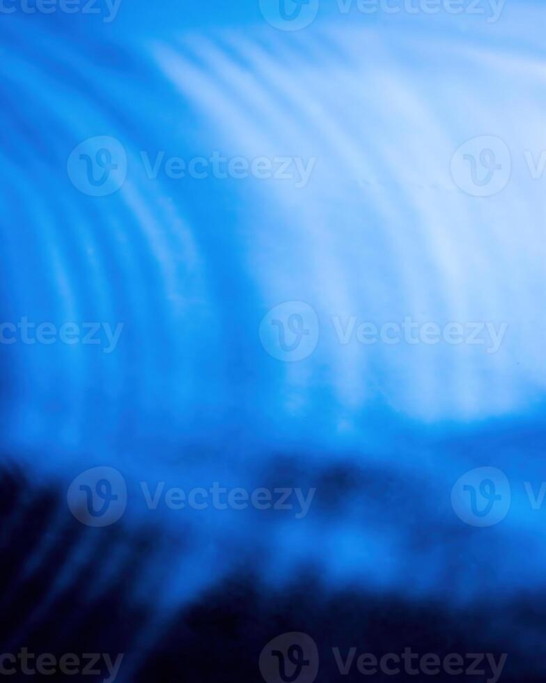 Splashes of water and blurry waves. photo