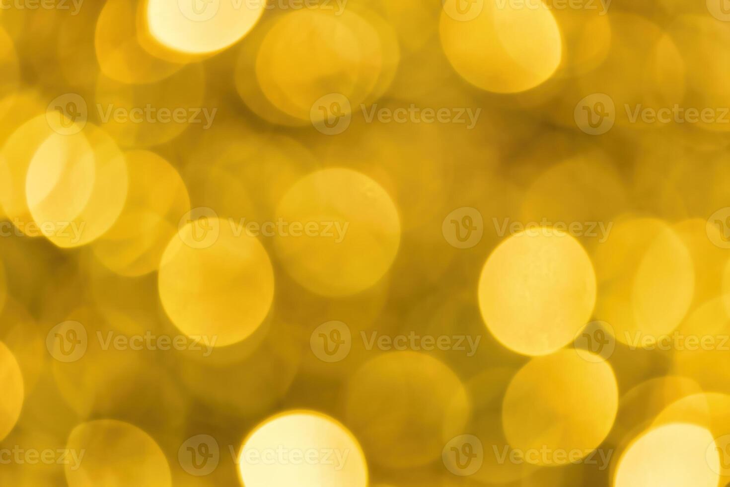 Christmas lights blured background. Light bokeh from Xmas decoration. photo