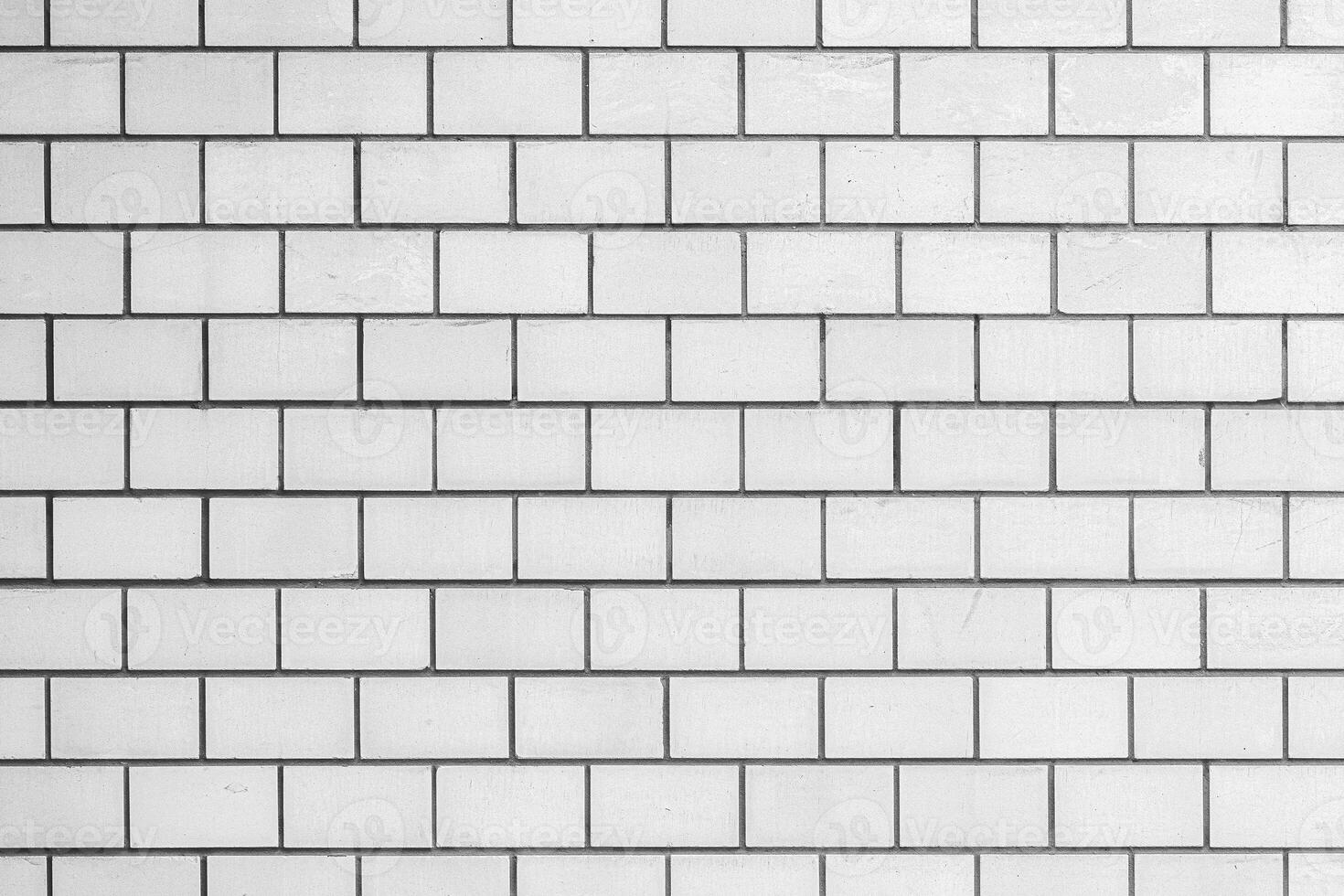 Wall texture from white bricks. Abstract background. photo