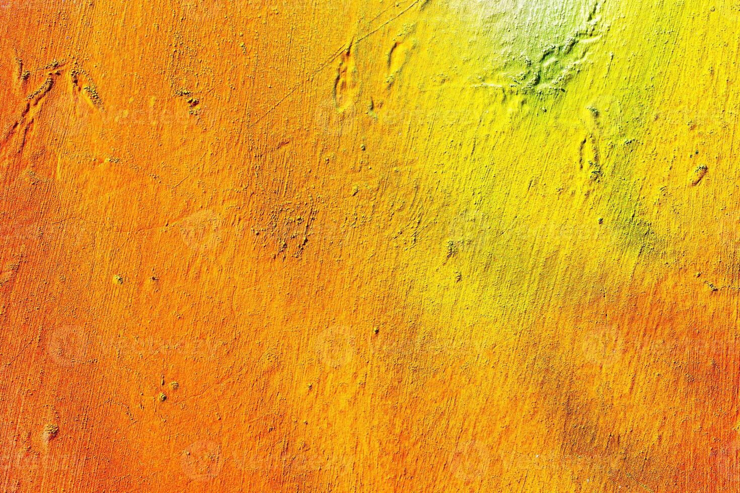 A fragment of colorful graffiti painted on a wall. Abstract urban background. photo