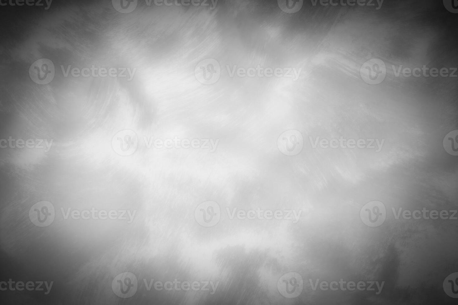 Gray decorative plaster or concrete background with vignette. photo