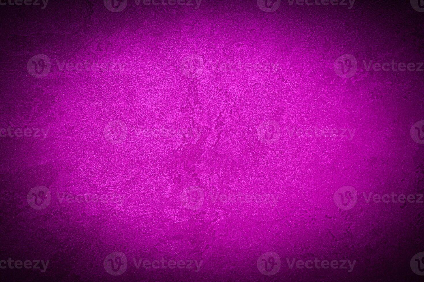 Texture of purple decorative plaster or concretewith vignette. photo