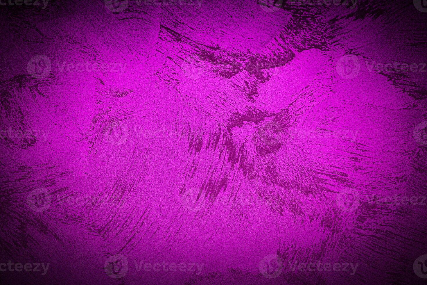 Texture of purple decorative plaster or concretewith vignette. photo