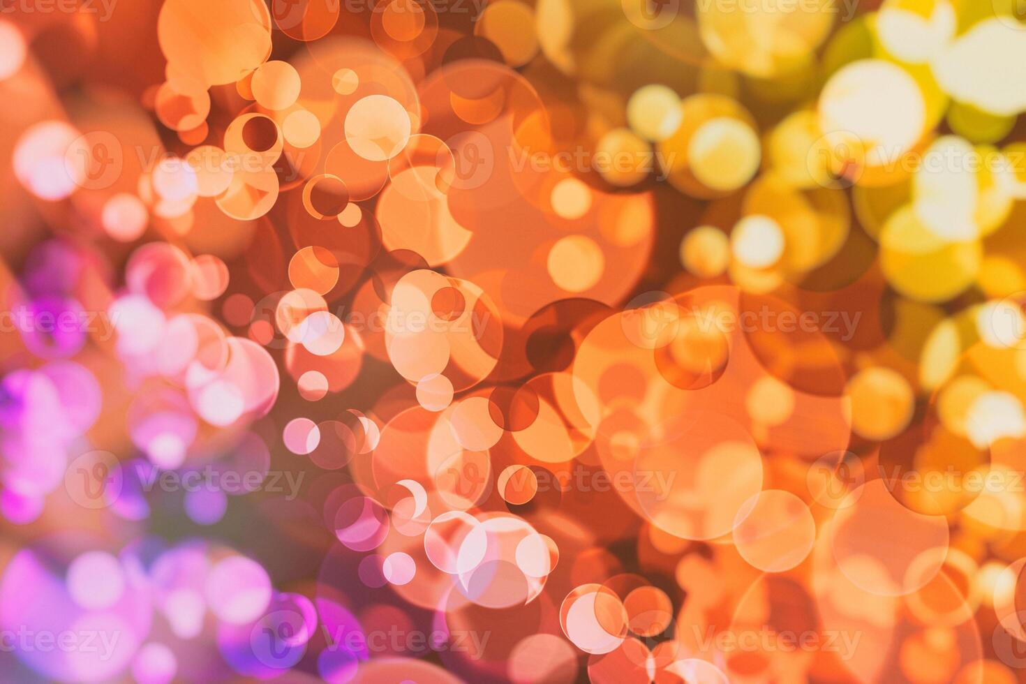 Lights bokeh. Abstract background for design. Rainbow. photo