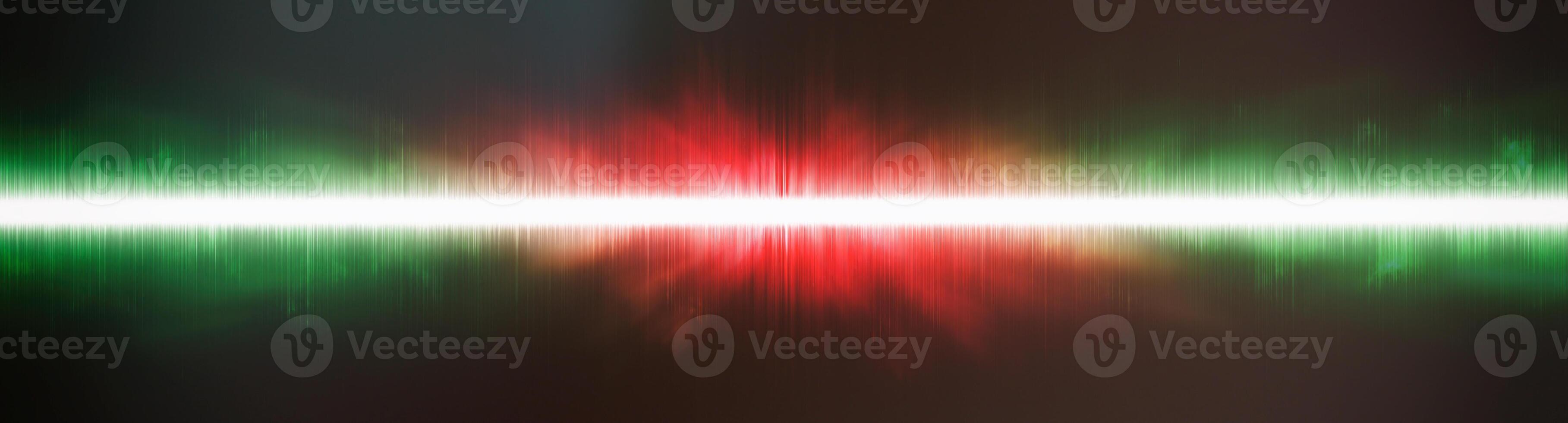 Abstract background. Digital sound with wave colored rainbow. photo