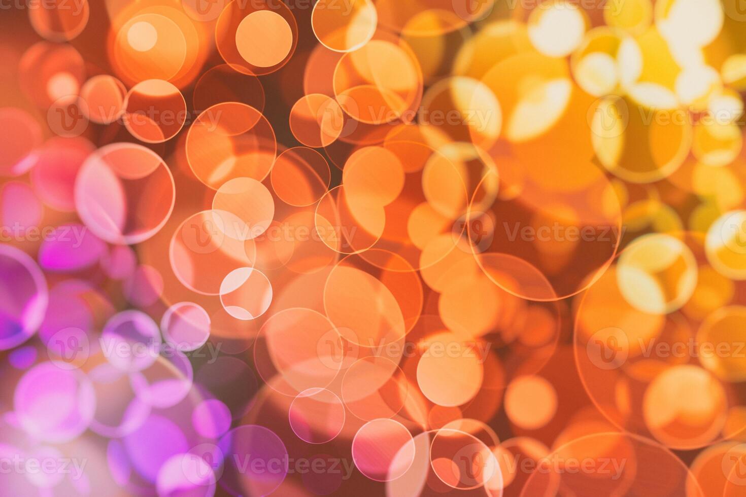 Lights bokeh. Abstract background for design. Rainbow. photo