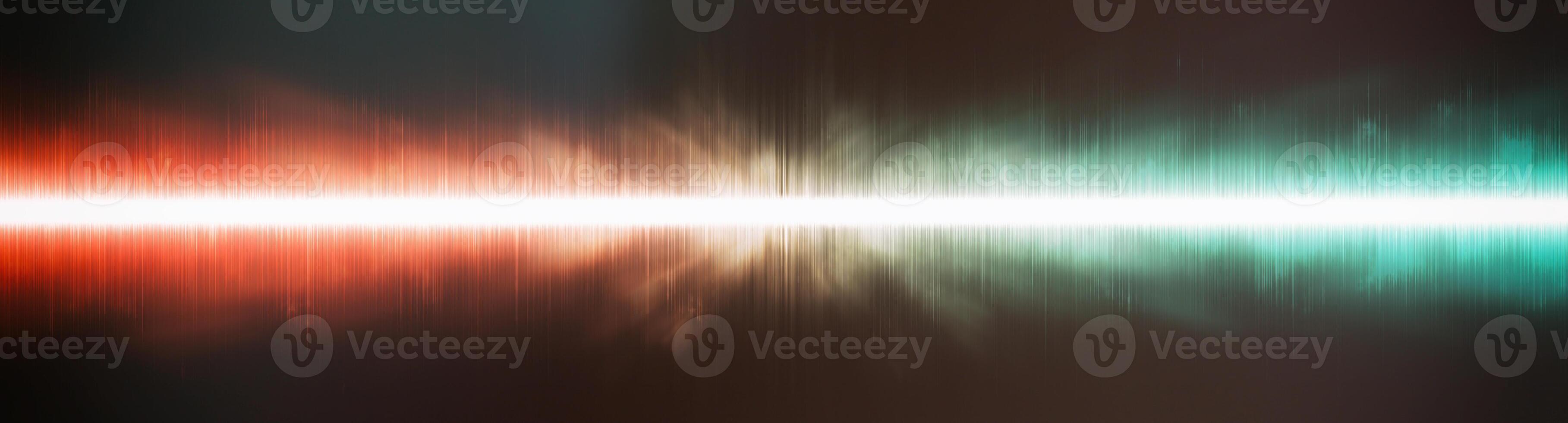 Abstract background. Digital sound with wave colored rainbow. photo