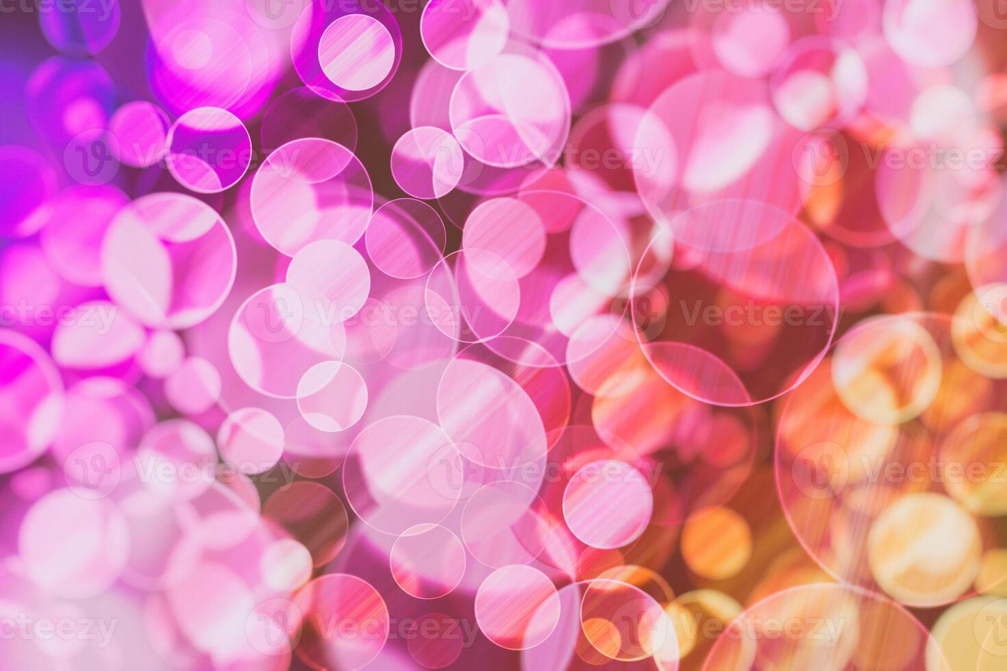 Lights bokeh. Abstract round background for design. photo