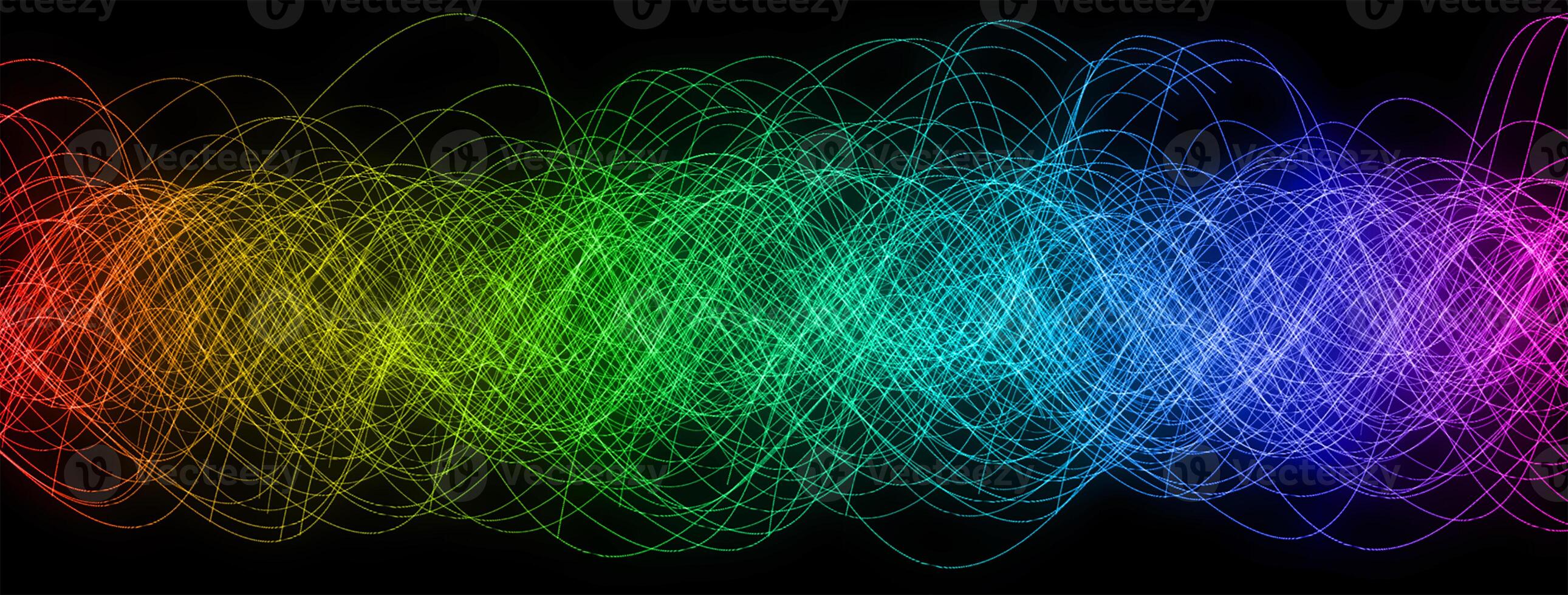 Colorful lines background. photo