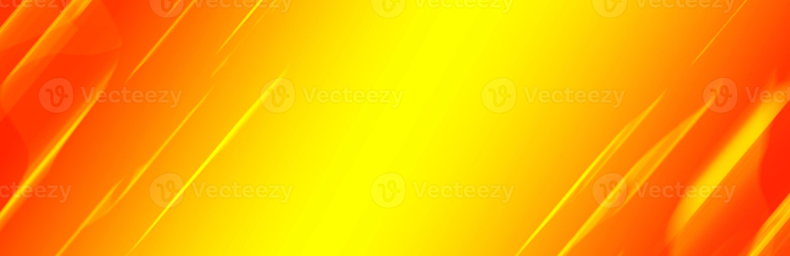 Yellow gradient abstract background. photo
