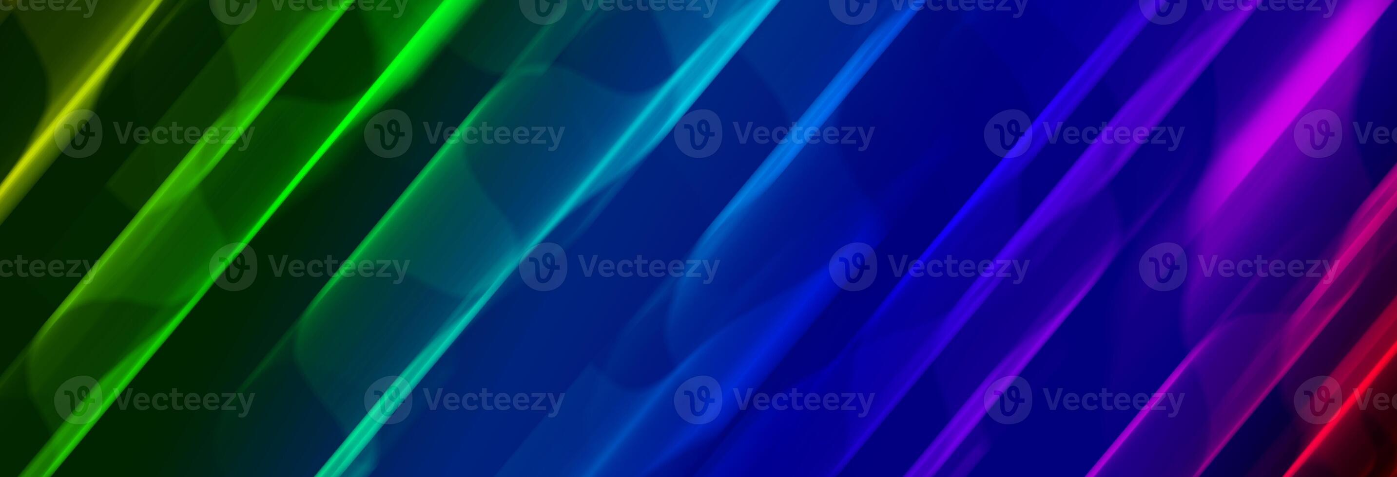 Rainbow gradient abstract background. photo