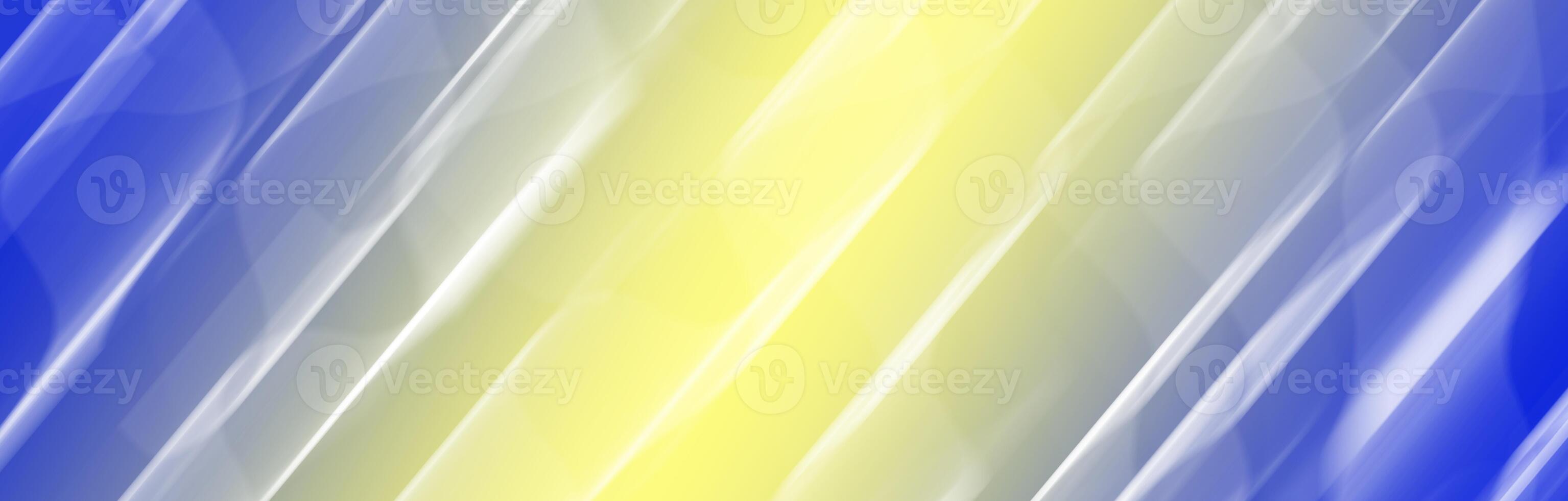 Blue and yellow gradient abstract background. photo