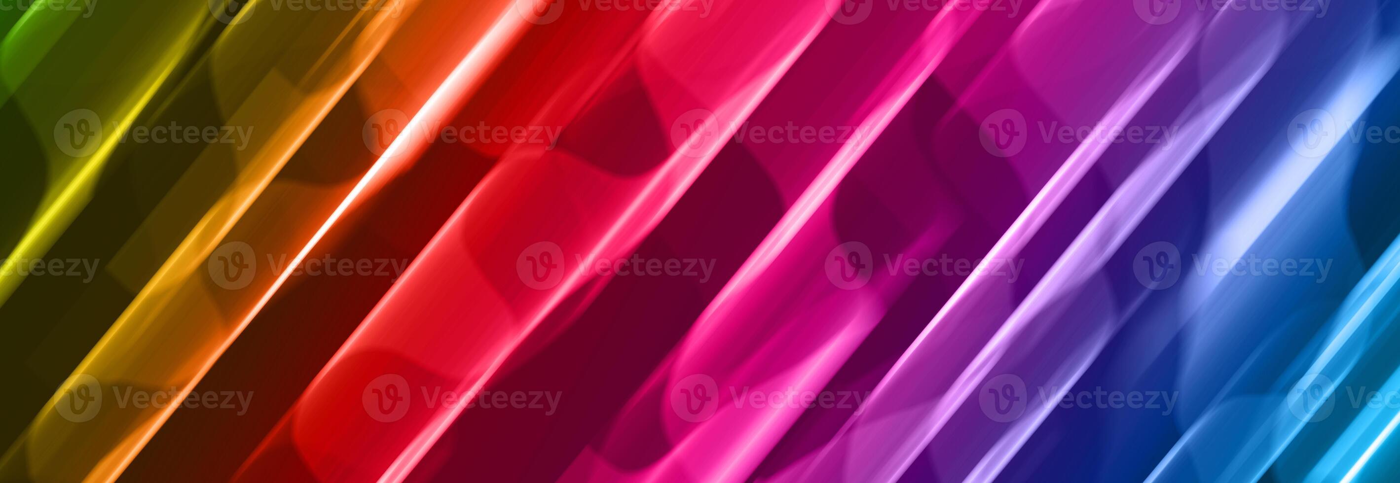 Rainbow gradient abstract background. photo