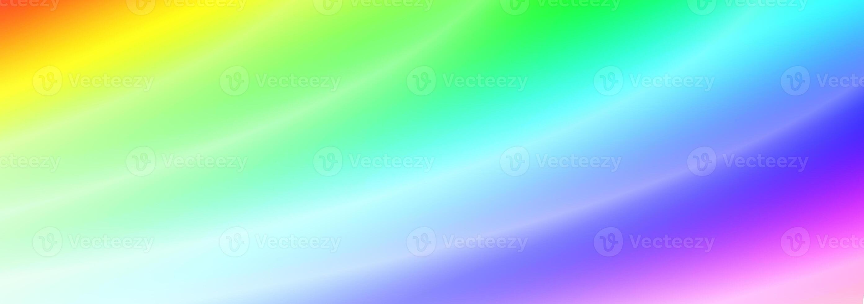 Rainbow gradient abstract background. photo