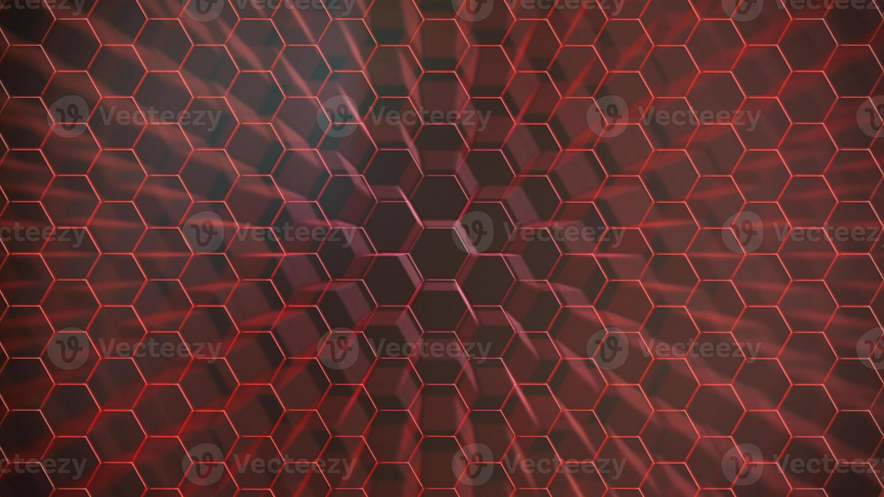 Hexagonal background for design. photo