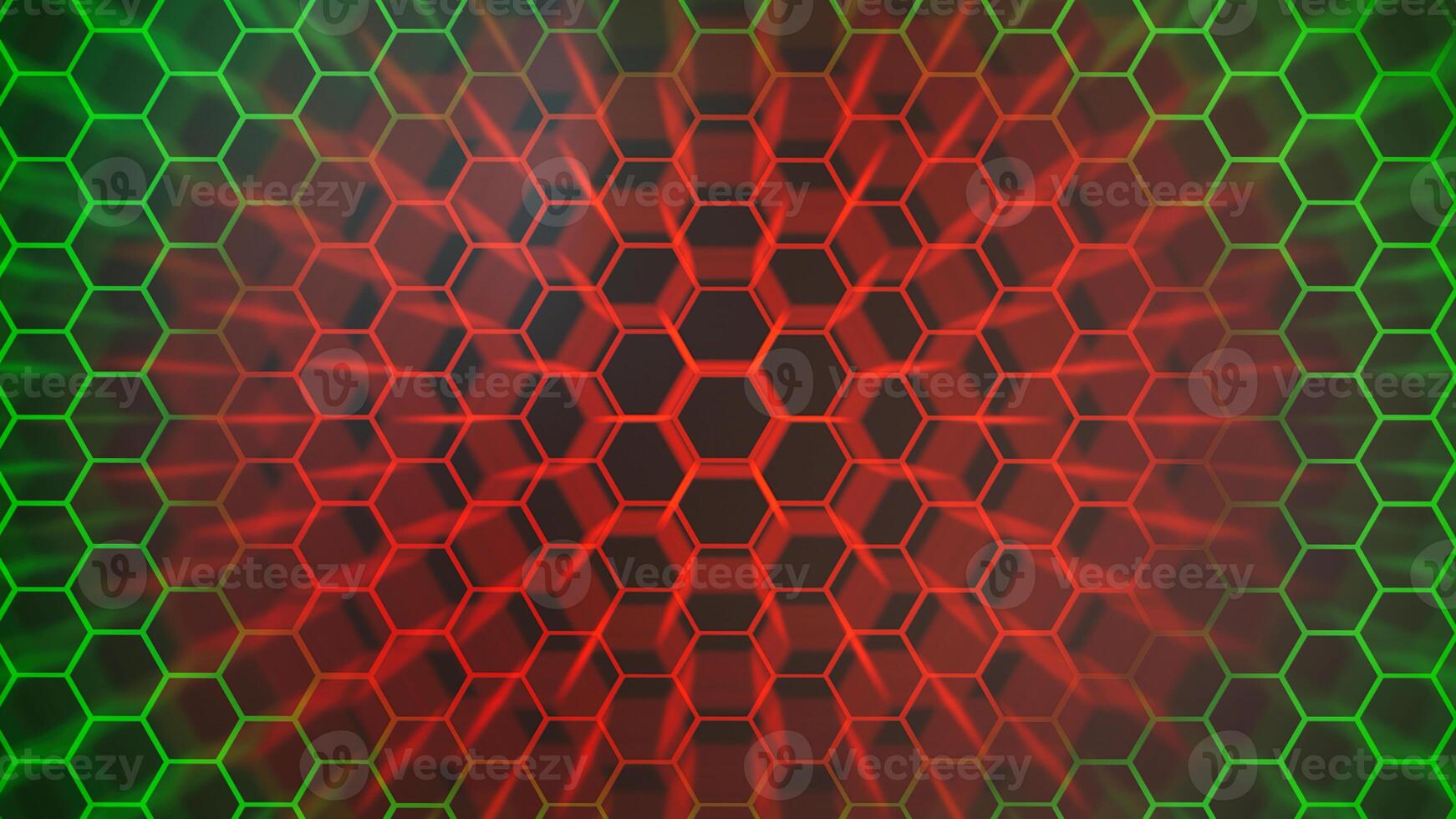 Hexagonal background for design. photo