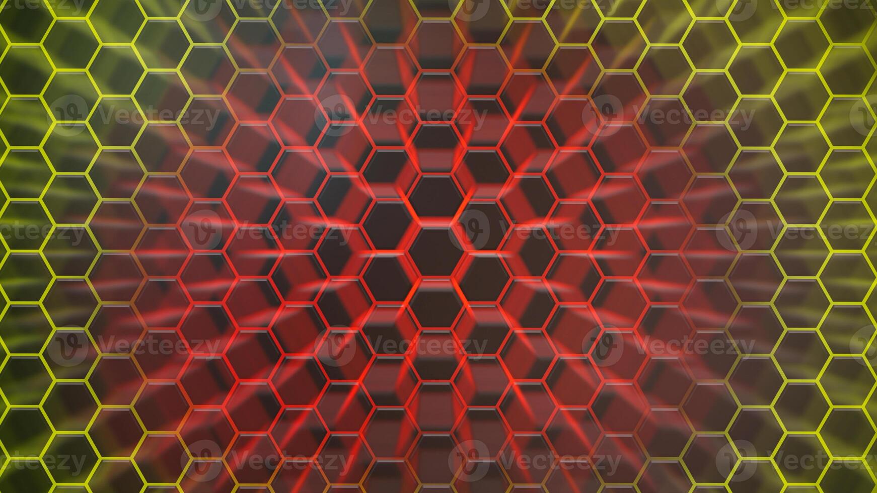 Hexagonal background for design. photo